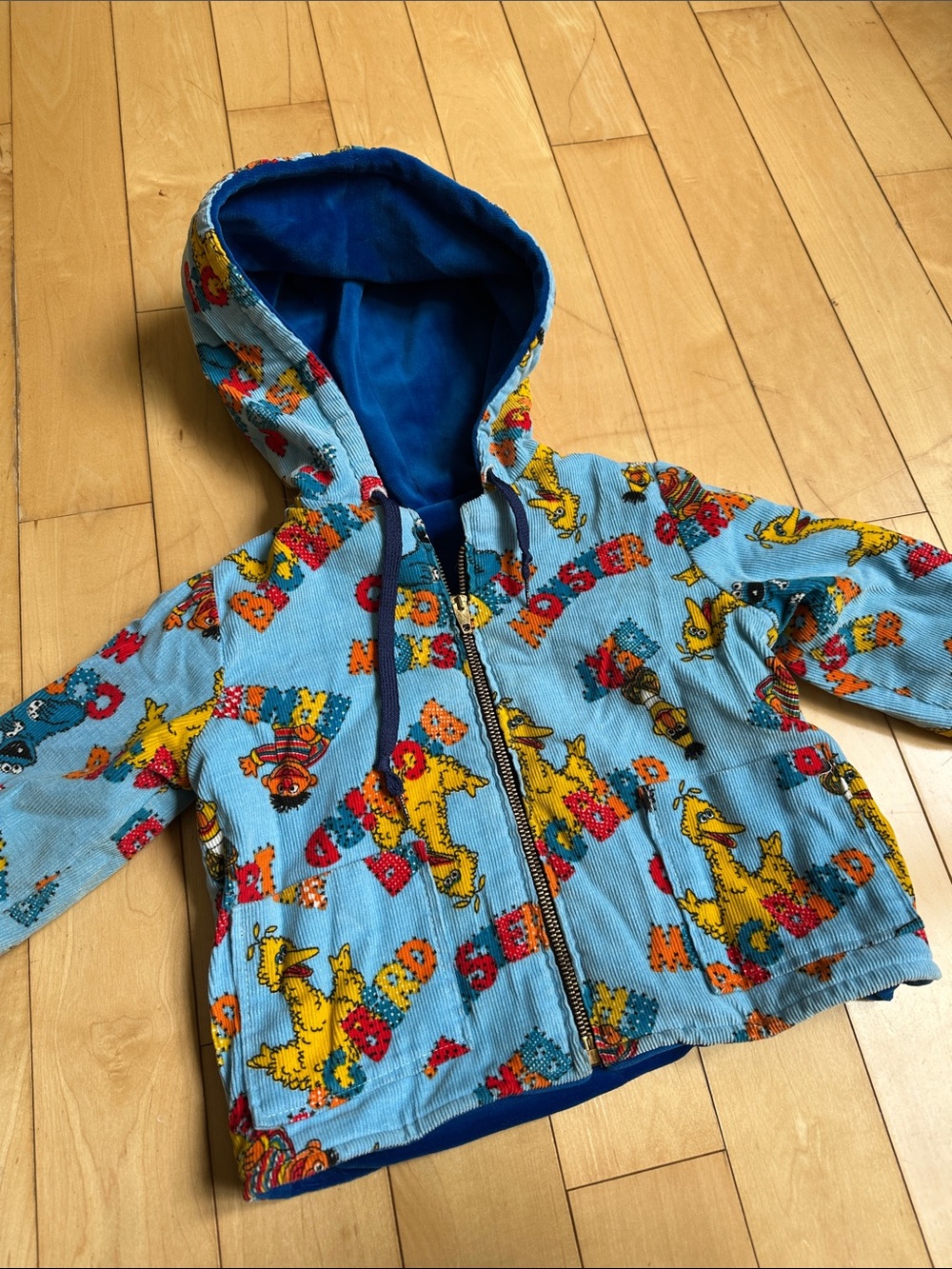 Vintage Sesame Street Corduroy Coat